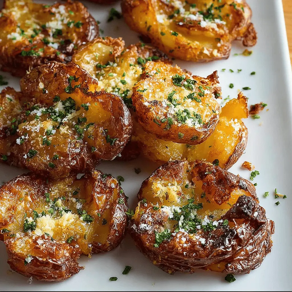 Ultra Crispy Smashed Potatoes: The Best Side for Turkey Bacon Delight