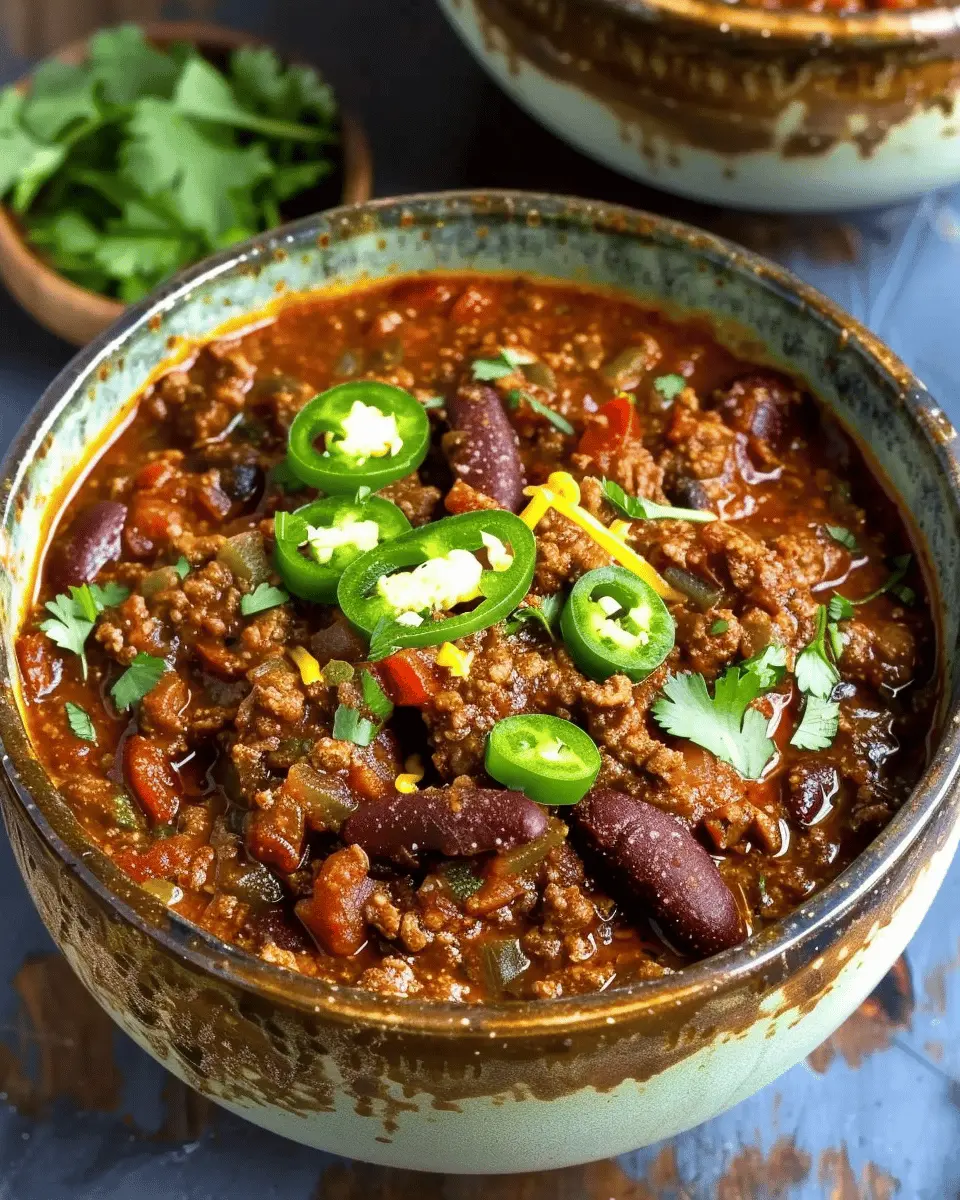 Short Rib and Chorizo Chili Recipe: Easy Comfort Food Delight