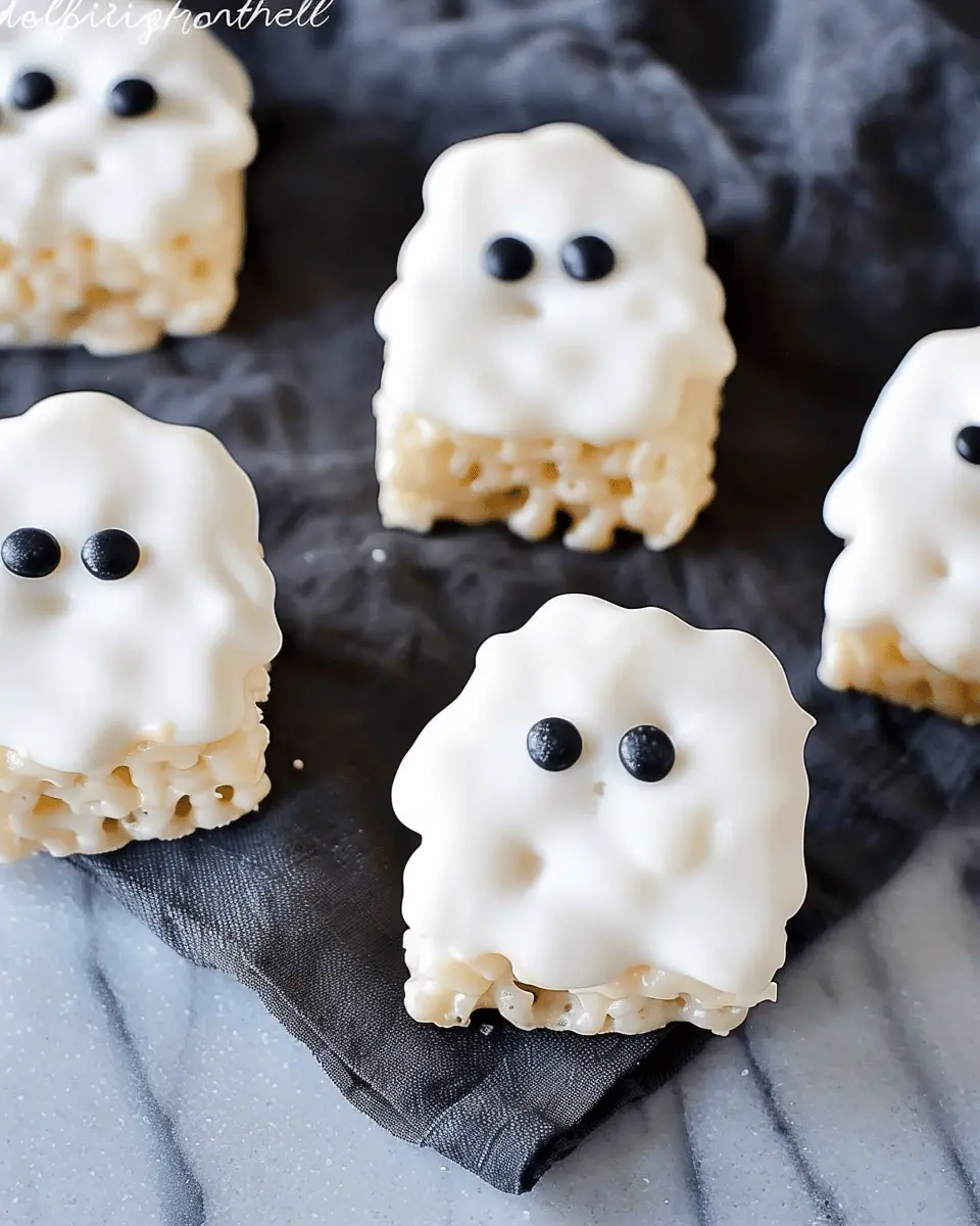 Ghost Krispy Treats: Easy, Fun Halloween Snacks for Everyone
