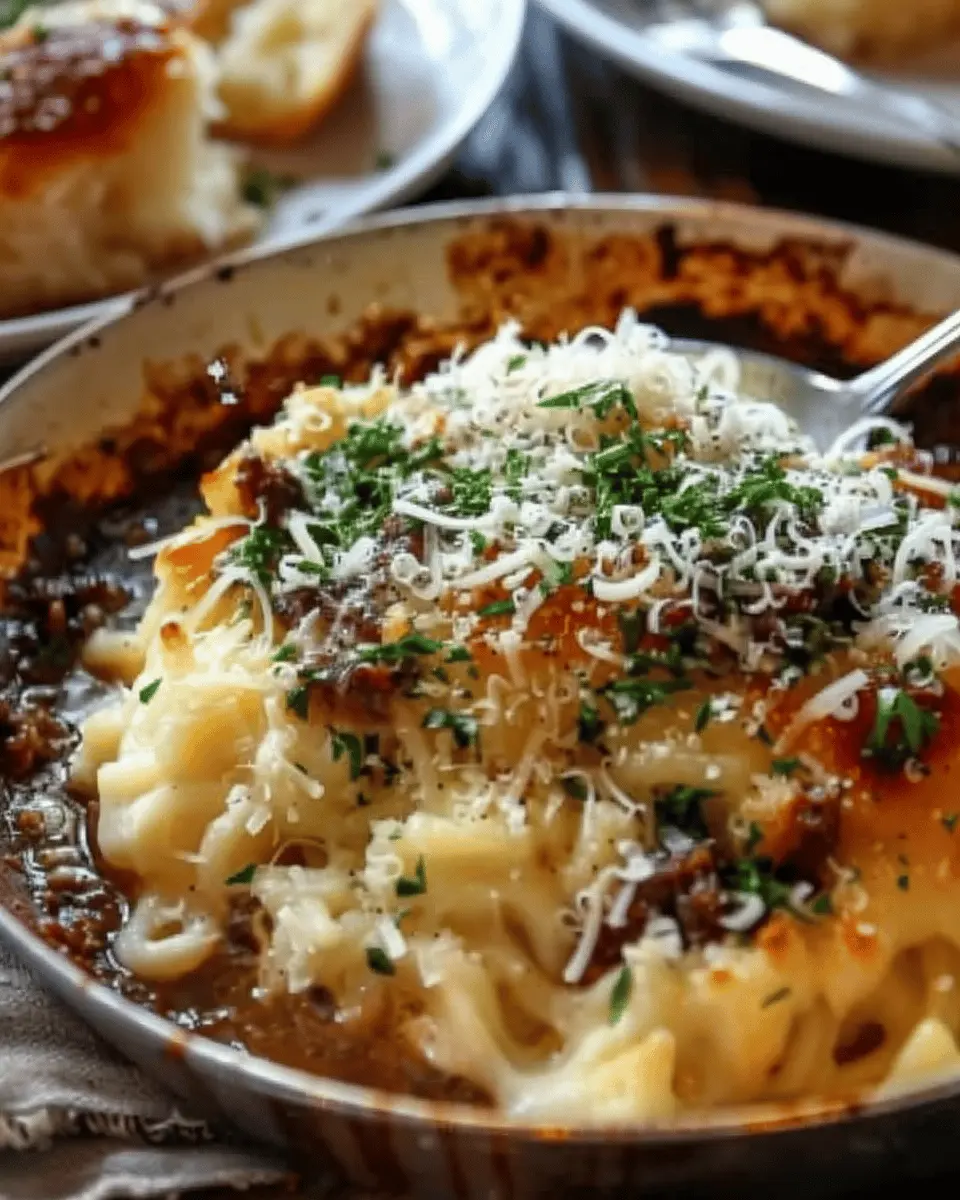 Spoon a generous portion of the Parmesan for an indulgent turkey bacon delight