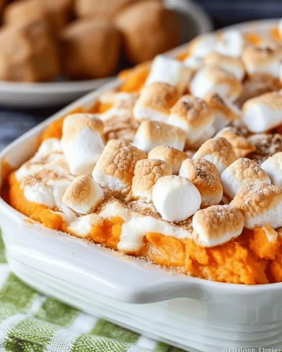 Sweet Potato Casserole with Marshmallows: The Best Comfort Dish