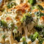 Chicken and Broccoli Alfredo Bake