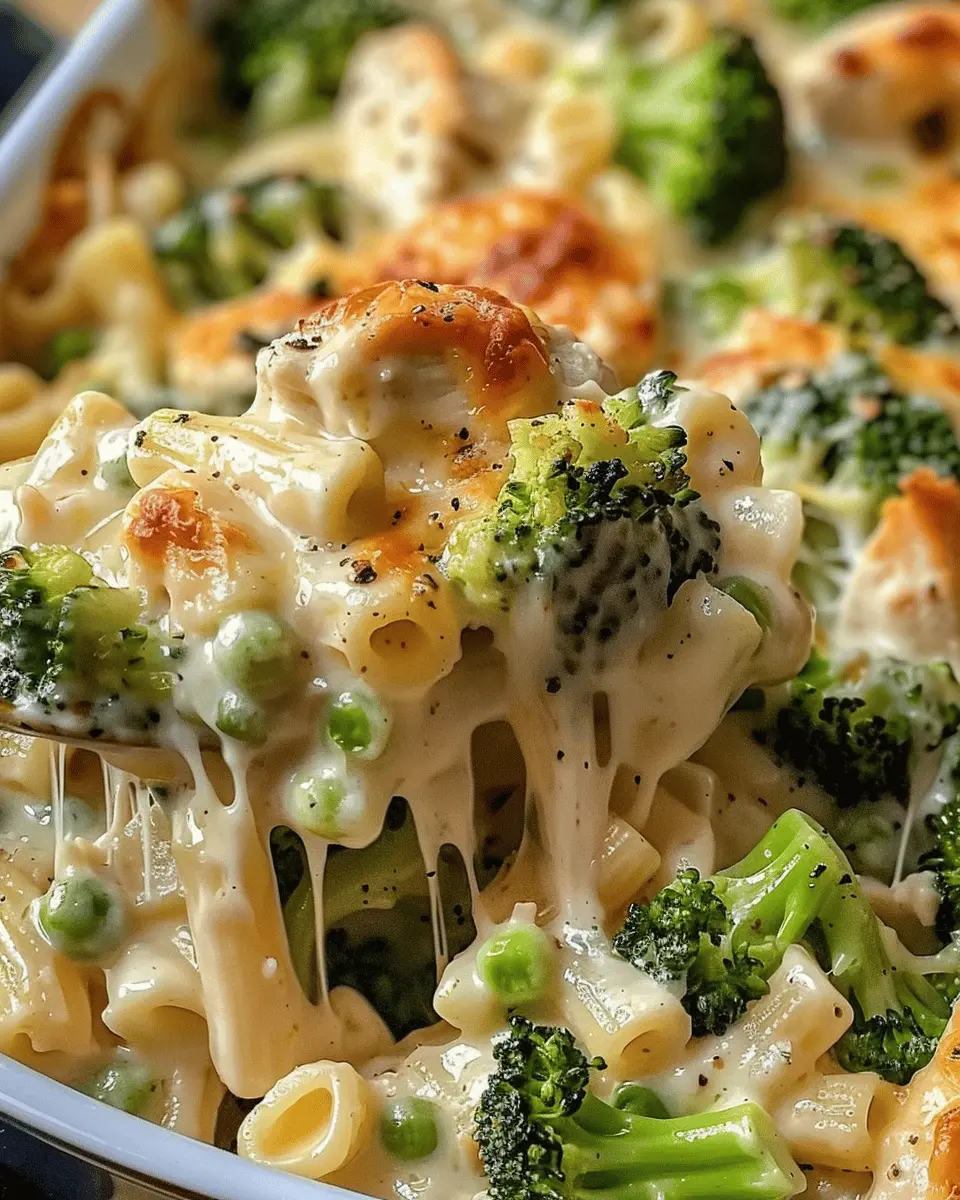 Chicken and Broccoli Alfredo Bake: A Cozy, Indulgent Twist