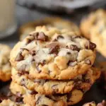 Sweet Chocolate Chip and Toffee Shortbread Cookies