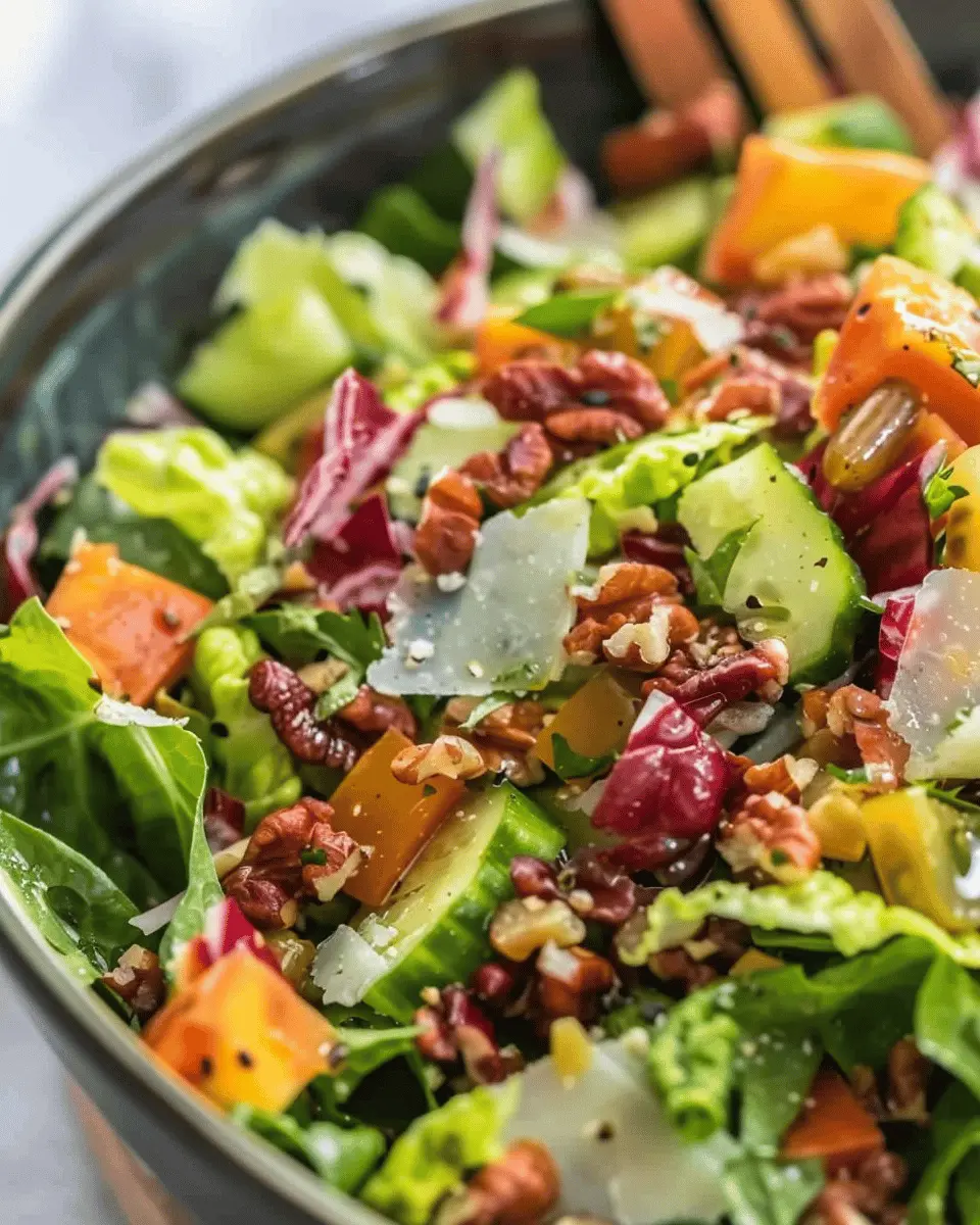 Chopped Autumn Salad: Easy, Nourishing Recipe with Turkey Bacon