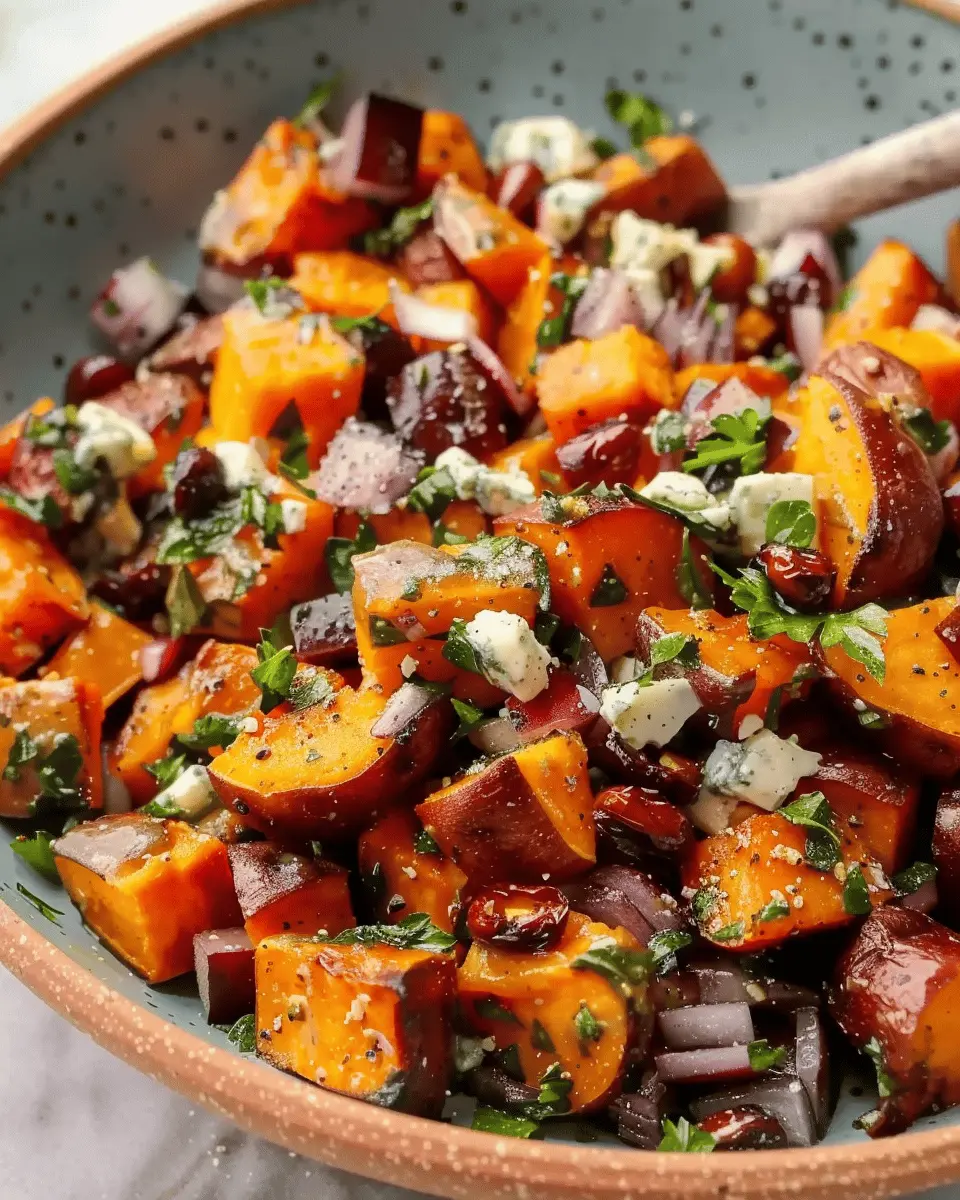 Roasted Sweet Potato Salad: Easy, Nutritious Twist with Turkey Bacon