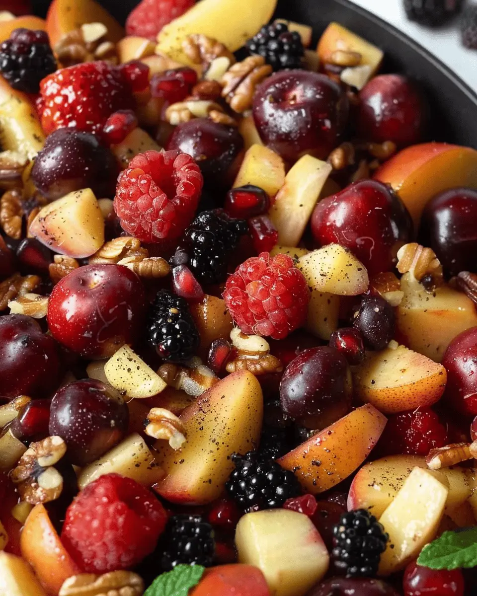 Fall Fruit Salad: A Refreshing Twist to Your Autumn Table