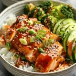 Sticky Chicken Rice Bowls