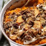 Southern Maple Sweet Potato Casserole