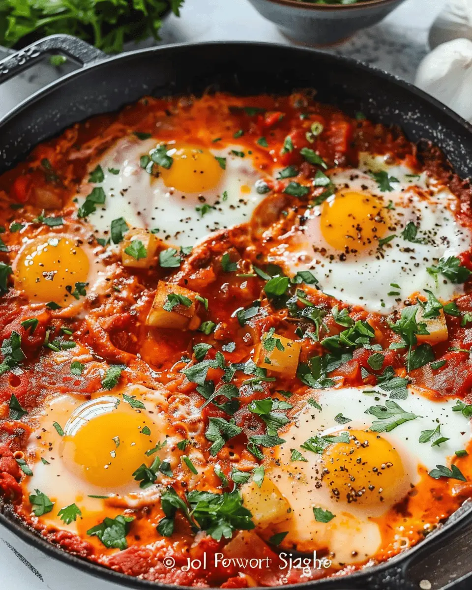 Our Favorite Shakshuka: A Deliciously Easy Twist with Turkey Bacon