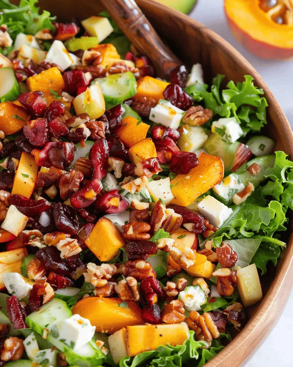 Autumn Chopped Salad Recipe: A Hearty Twist with Turkey Bacon