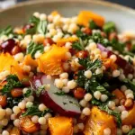 Autumn Pearl Couscous Salad