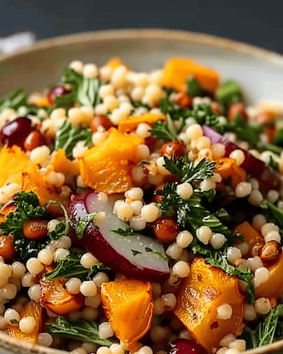 Autumn Pearl Couscous Salad: Easy Comfort Food for Fall Gatherings