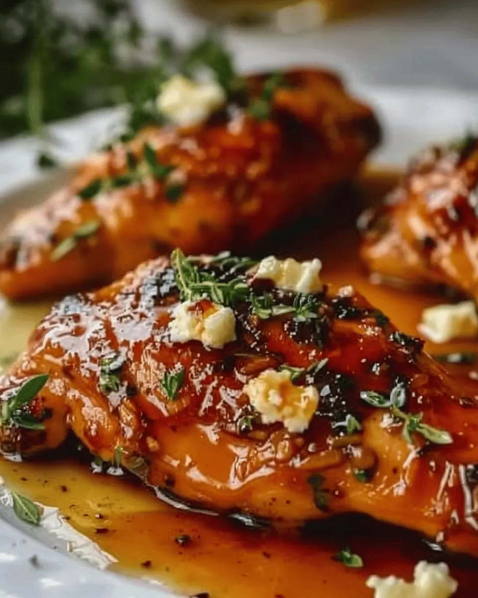 Hot Honey Infused Feta Chicken: Easy Recipe for Flavor Lovers