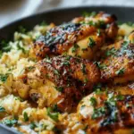 Best Smothered Chicken and Rice