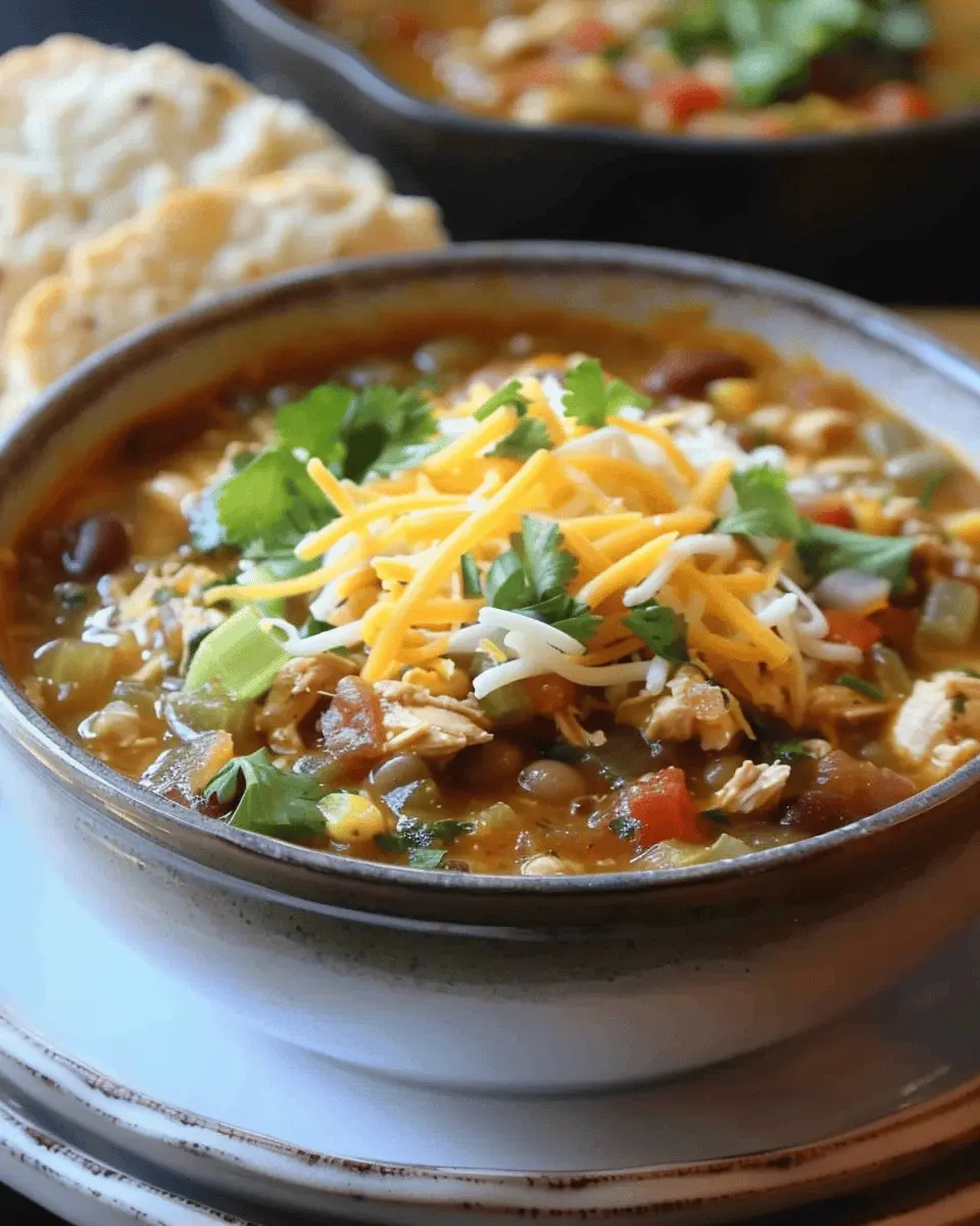 Easy Salsa Verde Chicken Chili Recipe for a Cozy Night In