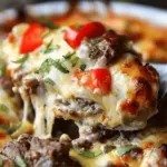 Low Carb Philly Cheesesteak Casserole