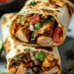Chipotle Ranch Grilled Chicken Burrito