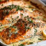 Baked Boursin Salmon
