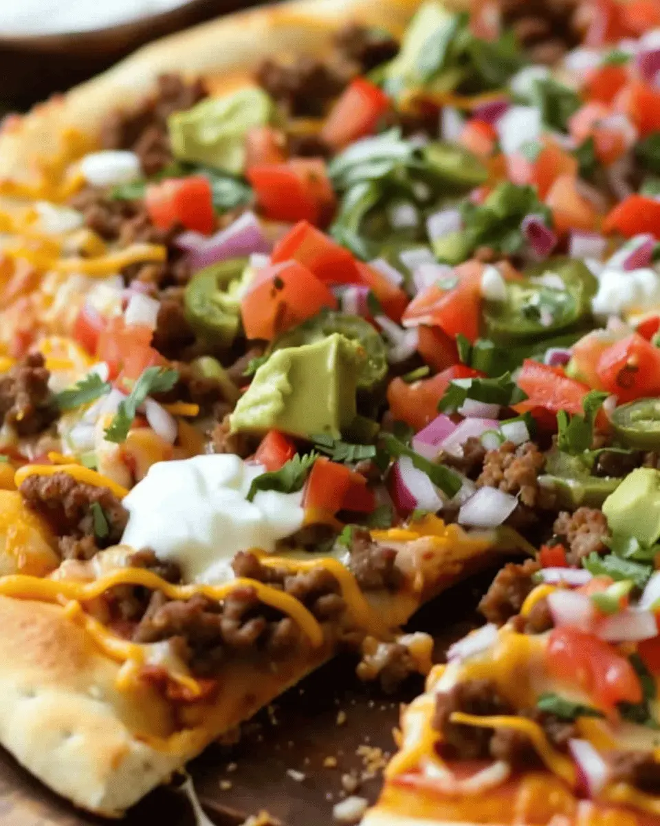 Pizza Hut Taco Pizza Recipe: Easy Twist with Turkey Bacon and Chicken Ham