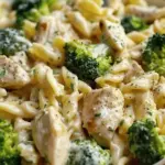 Creamy Rotisserie Chicken Broccoli Pasta