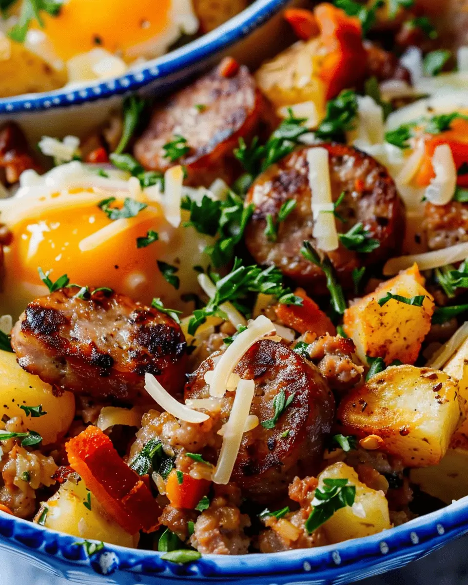 Sausage and Potato Meal Prep Breakfast Bowls: Easy and Hearty Delight