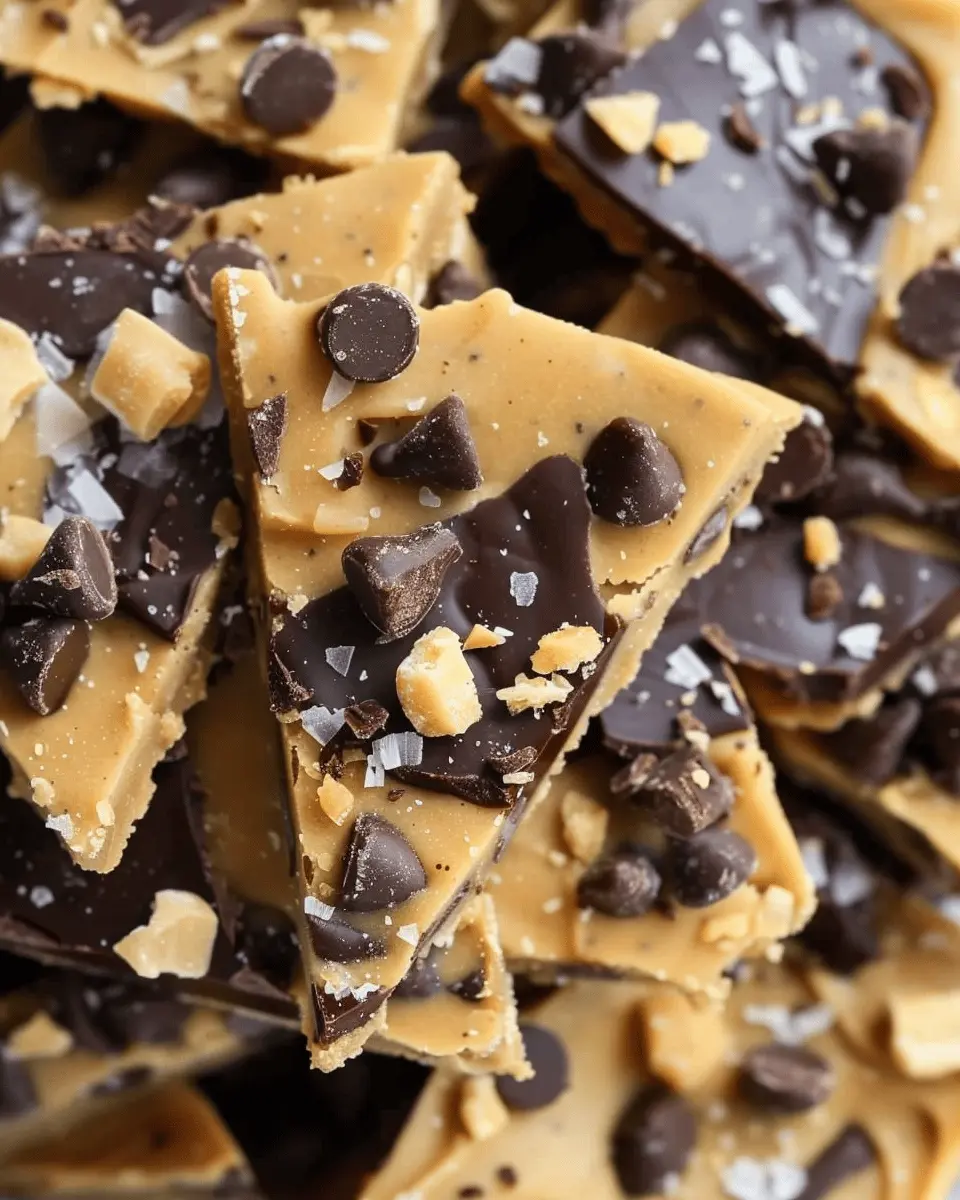 Healthy Cookie Dough Bark: Easy No-Bake Treat Everyone Will Love