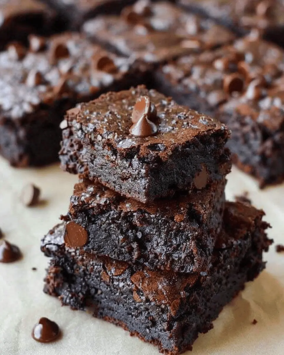 Vegan Zucchini Brownies: Indulgent Treats You Can’t Resist