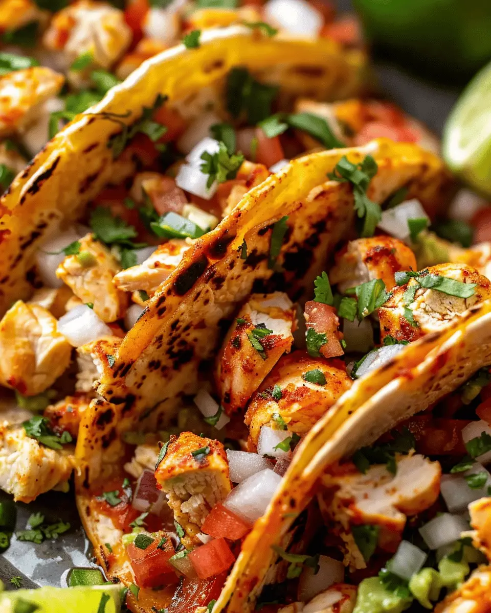 Easy Chicken Street Tacos Recipe: Juicy Flavor in Every Bite