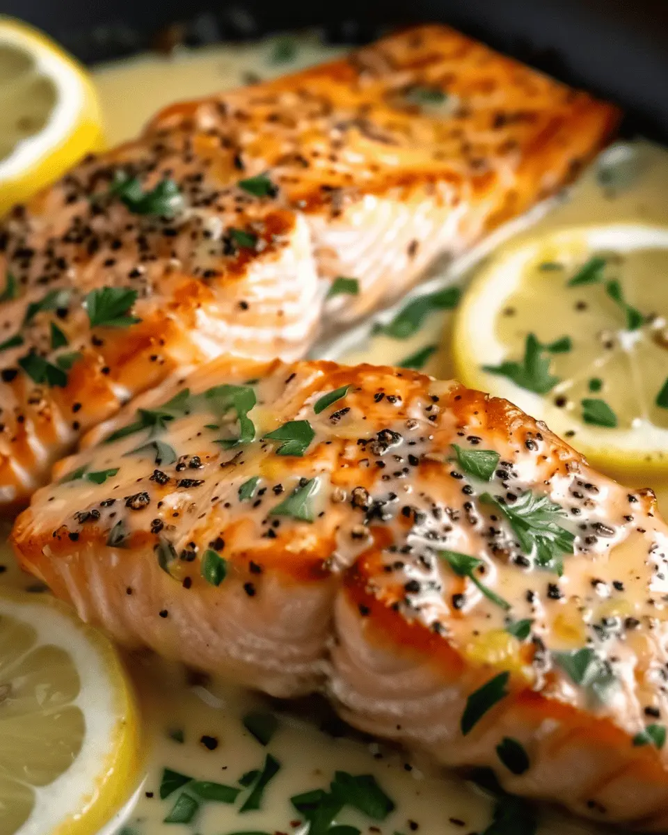 Baked Salmon with Creamy Lemon: A Joyful Dinner Delight