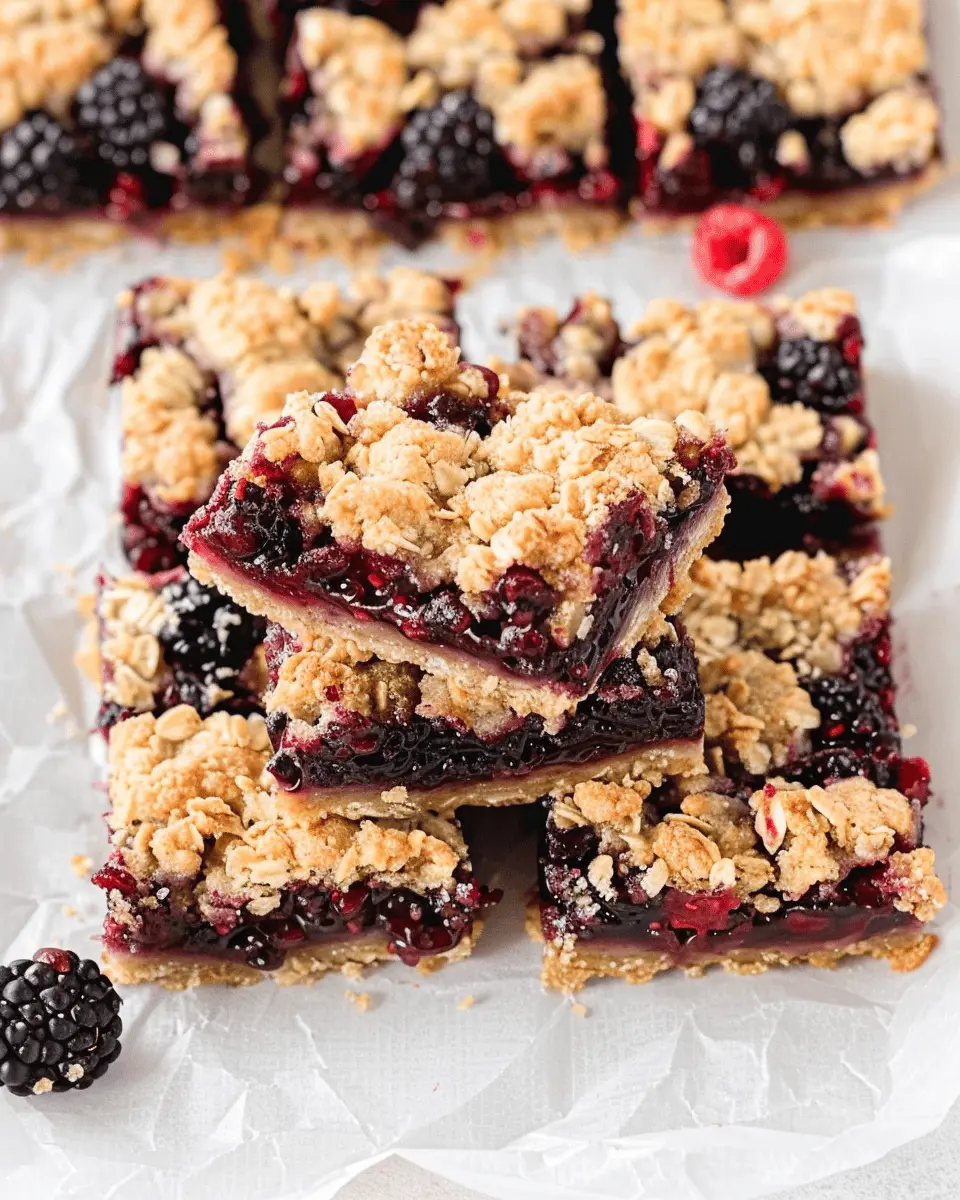 Vegan Berry Crumble Bars: Easy Delight for Your Sweet Cravings