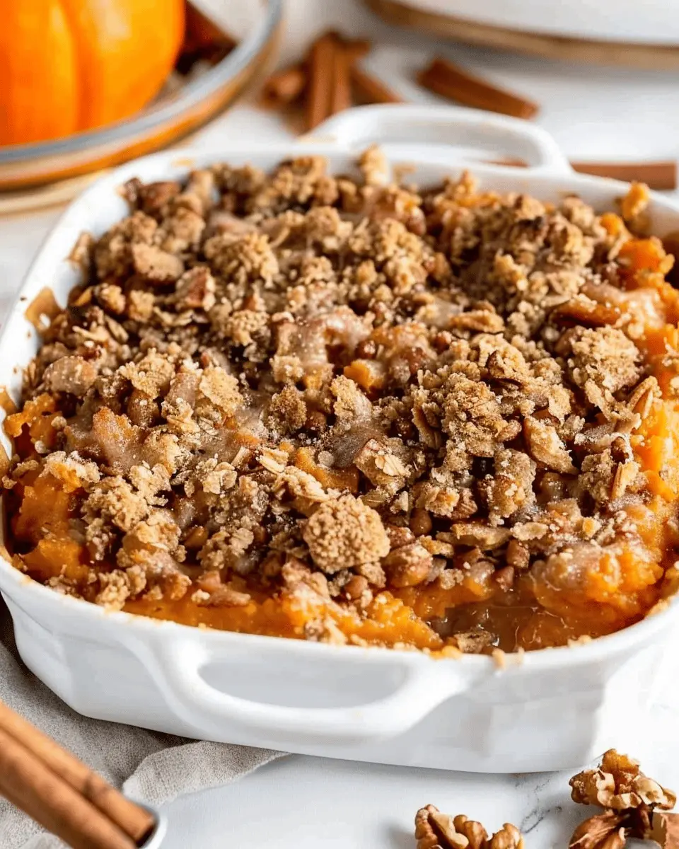 Sweet Potato Casserole Recipe: The Best Cozy Comfort Food