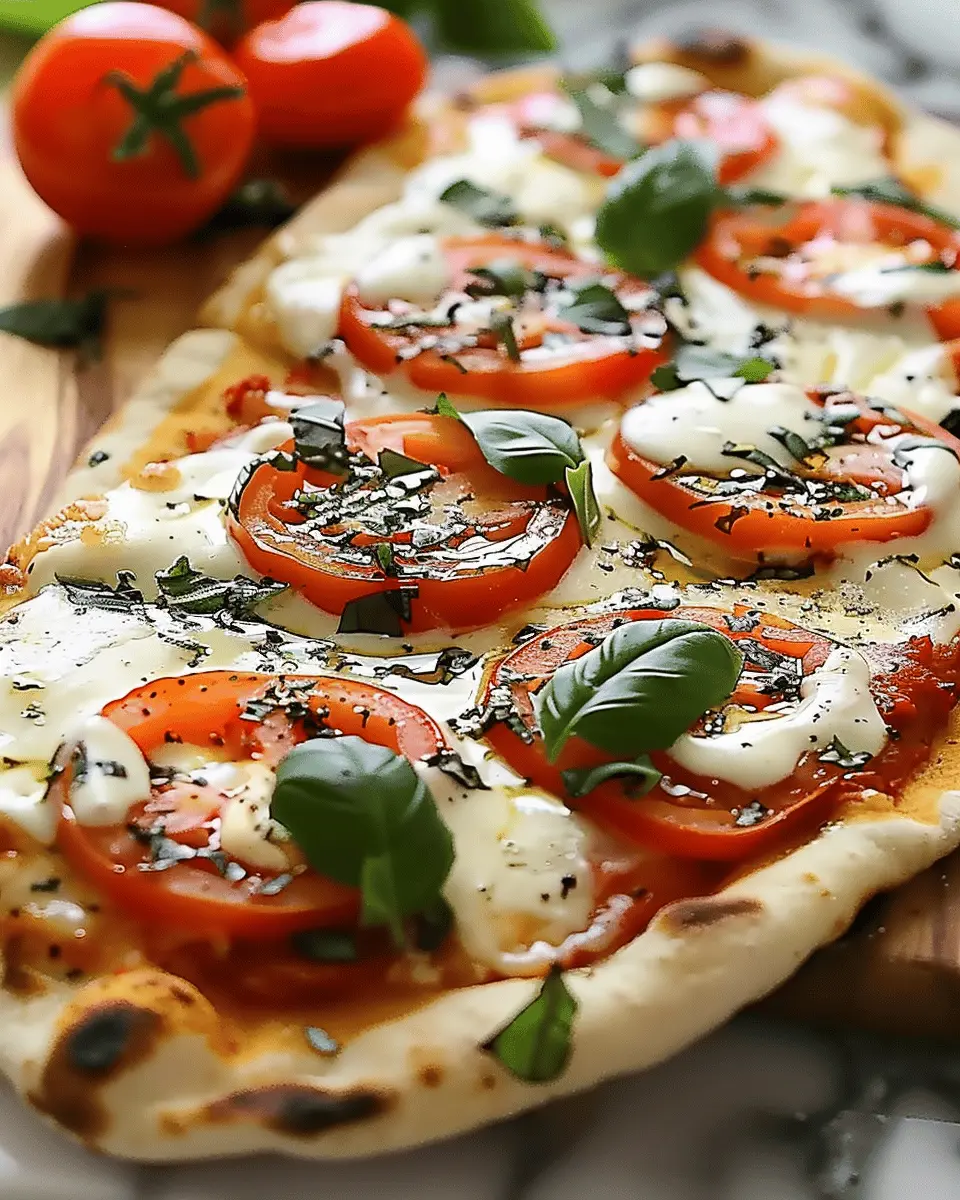 Quick Caprese Naan Pizza: Easy, Flavor-Packed Delight at Home