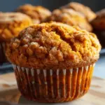 Delicious 8-Ingredient Bakery-Style Pumpkin Muffins