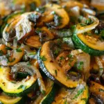 Sauteed Zucchini Mushrooms And Onions