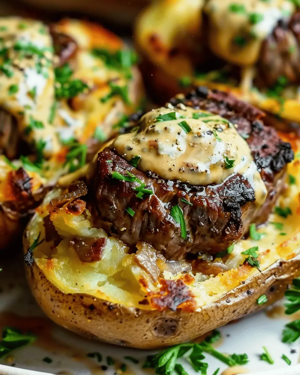 Steak-Stuffed Baked Potatoes: The Best Comfort Food Upgrade