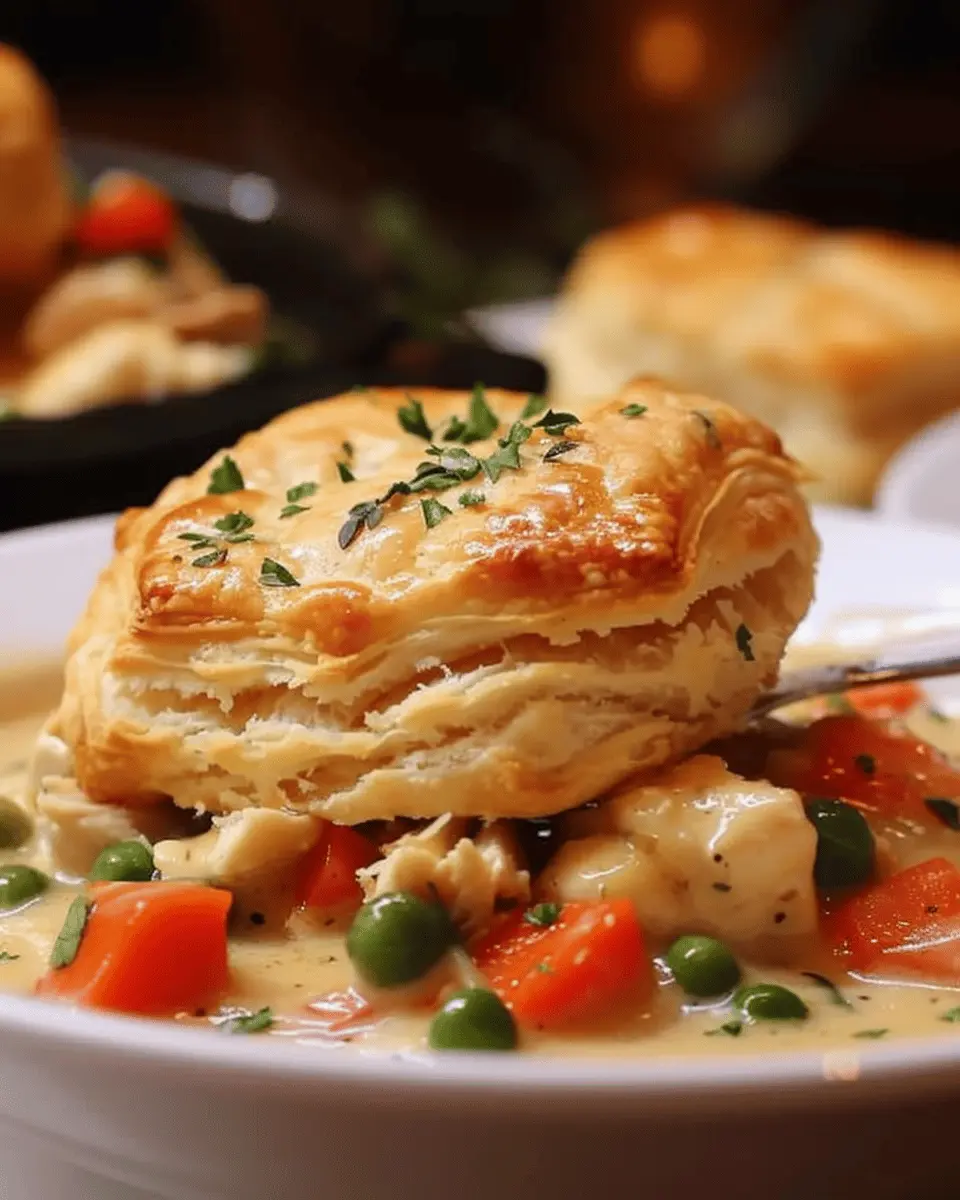 Red Lobster Biscuit Chicken Pot Pie: A Cozy, Indulgent Twist