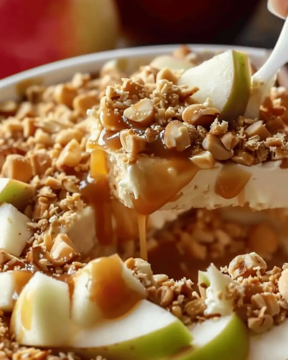 Caramel Apple Cheesecake Dip: A Fun Indulgent Treat for Everyone