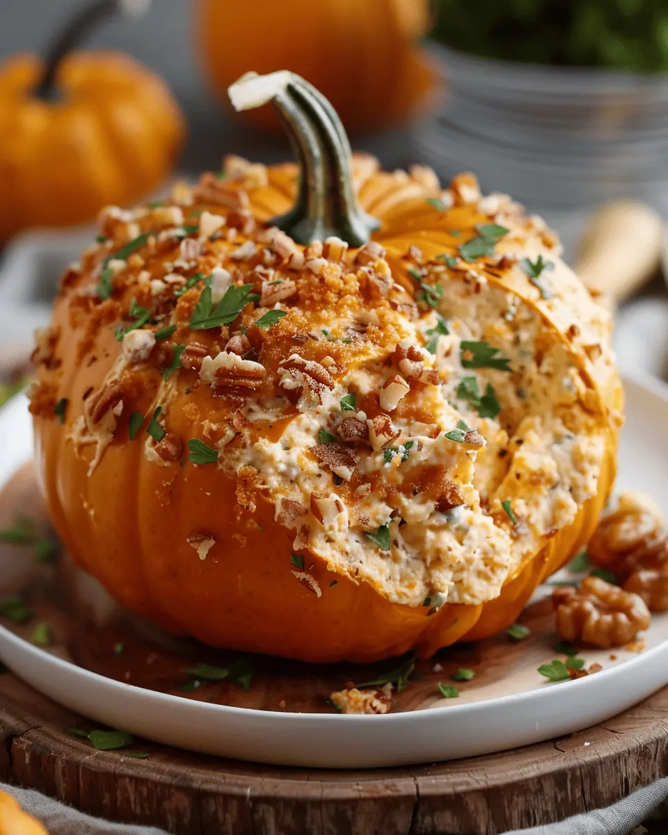 Pumpkin Cheese Ball: The Best Creamy Dip for Fall Gatherings
