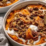 Southern Maple Sweet Potato Casserole