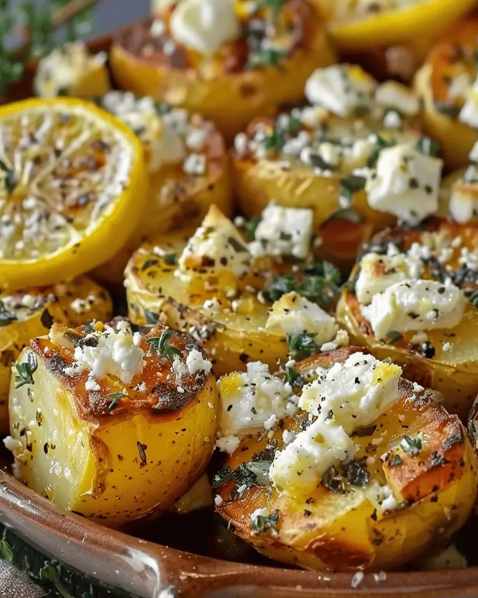 Baked Feta Potatoes with Lemon: The Best Comfort Dish at Home
