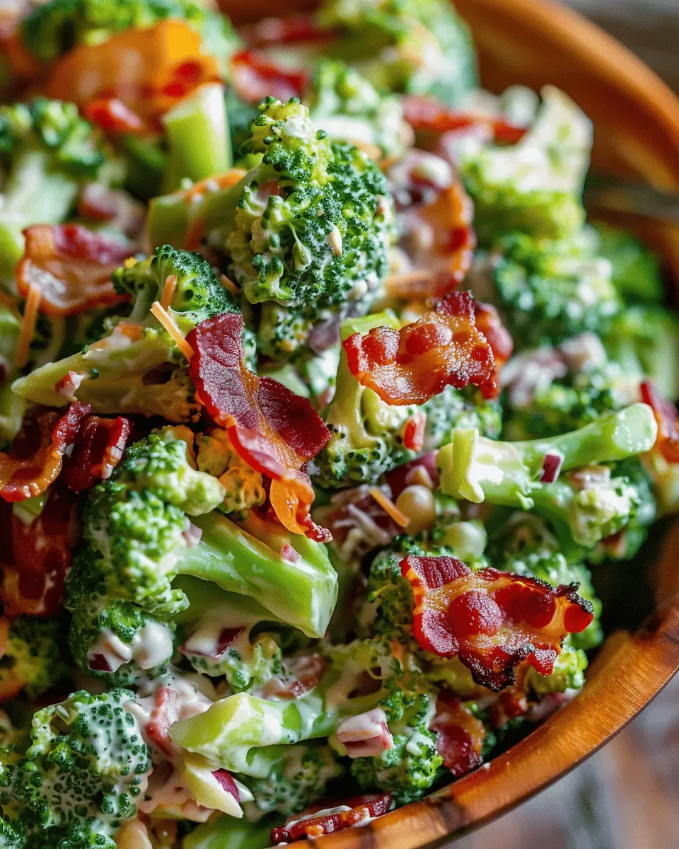 Broccoli Salad with Bacon: Easy and Delicious Twist for Everyone