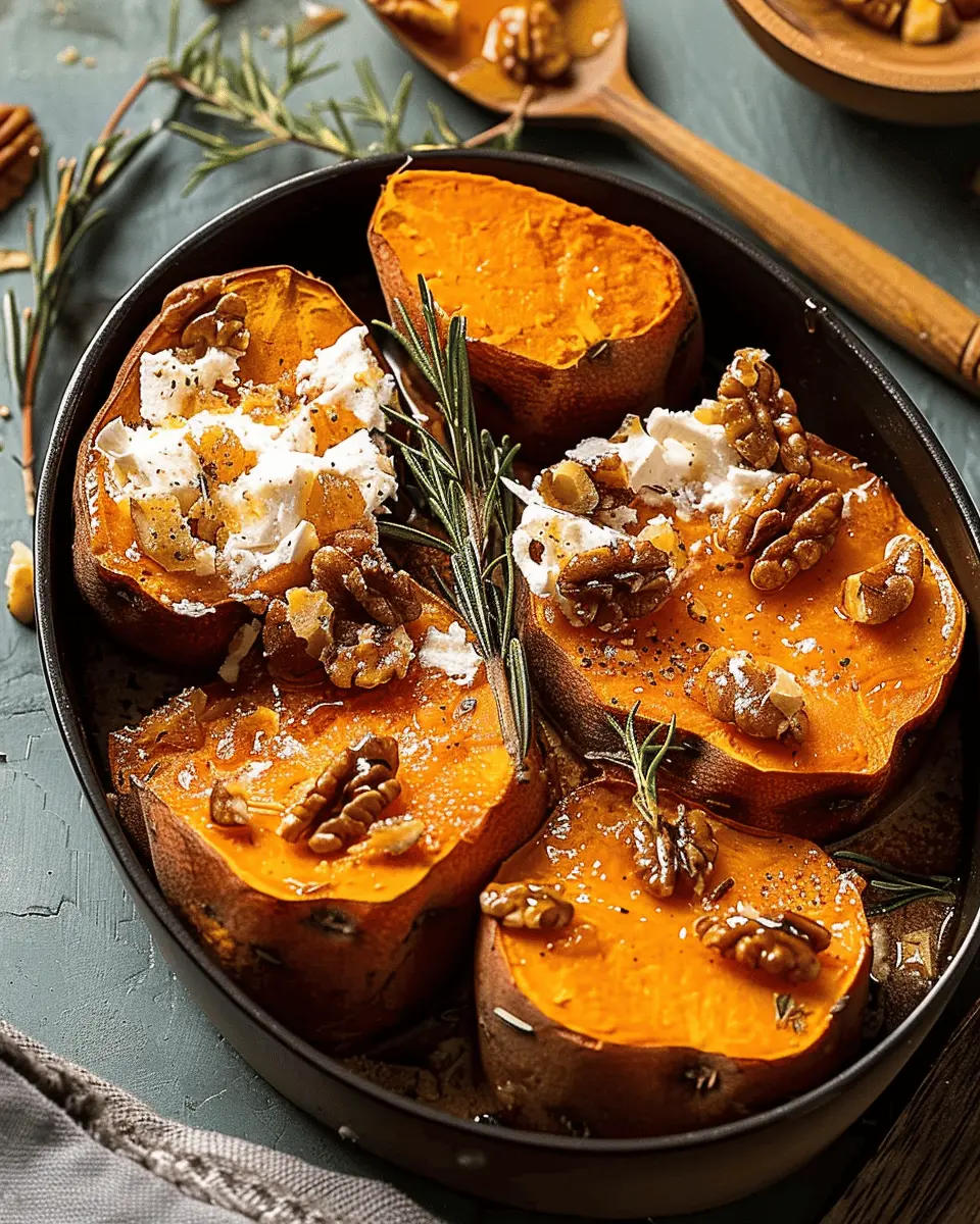 Southern Maple Sweet Potato Delight: A Cozy Side with Turkey Bacon
