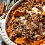 Southern Maple Sweet Potato Casserole
