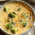 Instant Pot Broccoli Cheddar Soup