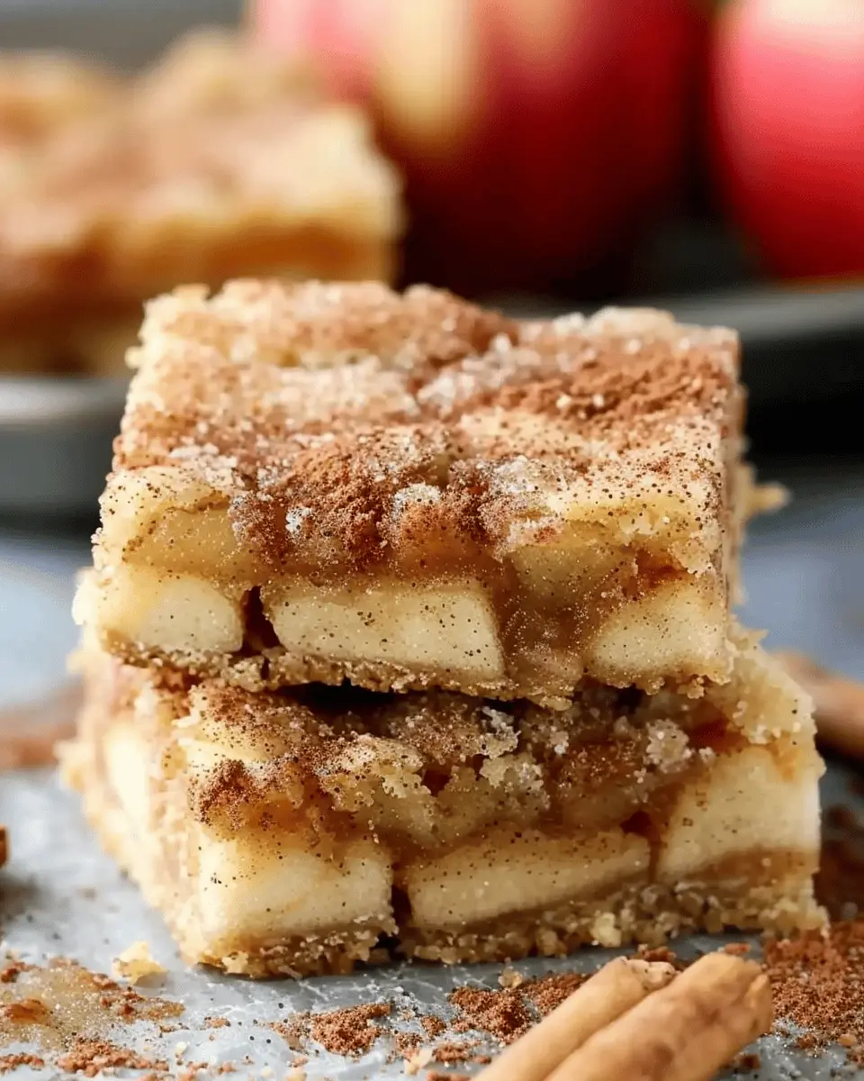 Apple Snickerdoodle Bars: The Best Cozy Treat for Fall Nights