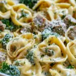Creamy Garlic Parmesan Tortellini