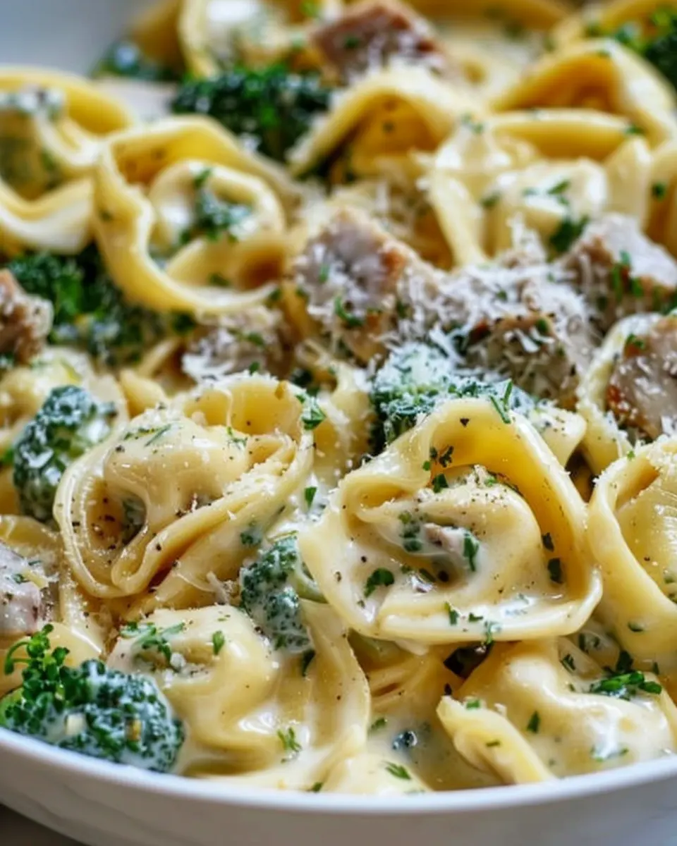Creamy Garlic Parmesan Tortellini: The Best Comfort Food Recipe