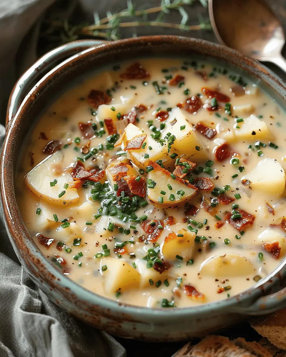 Outback Potato Soup: Creamy Comfort with Turkey Bacon Delight