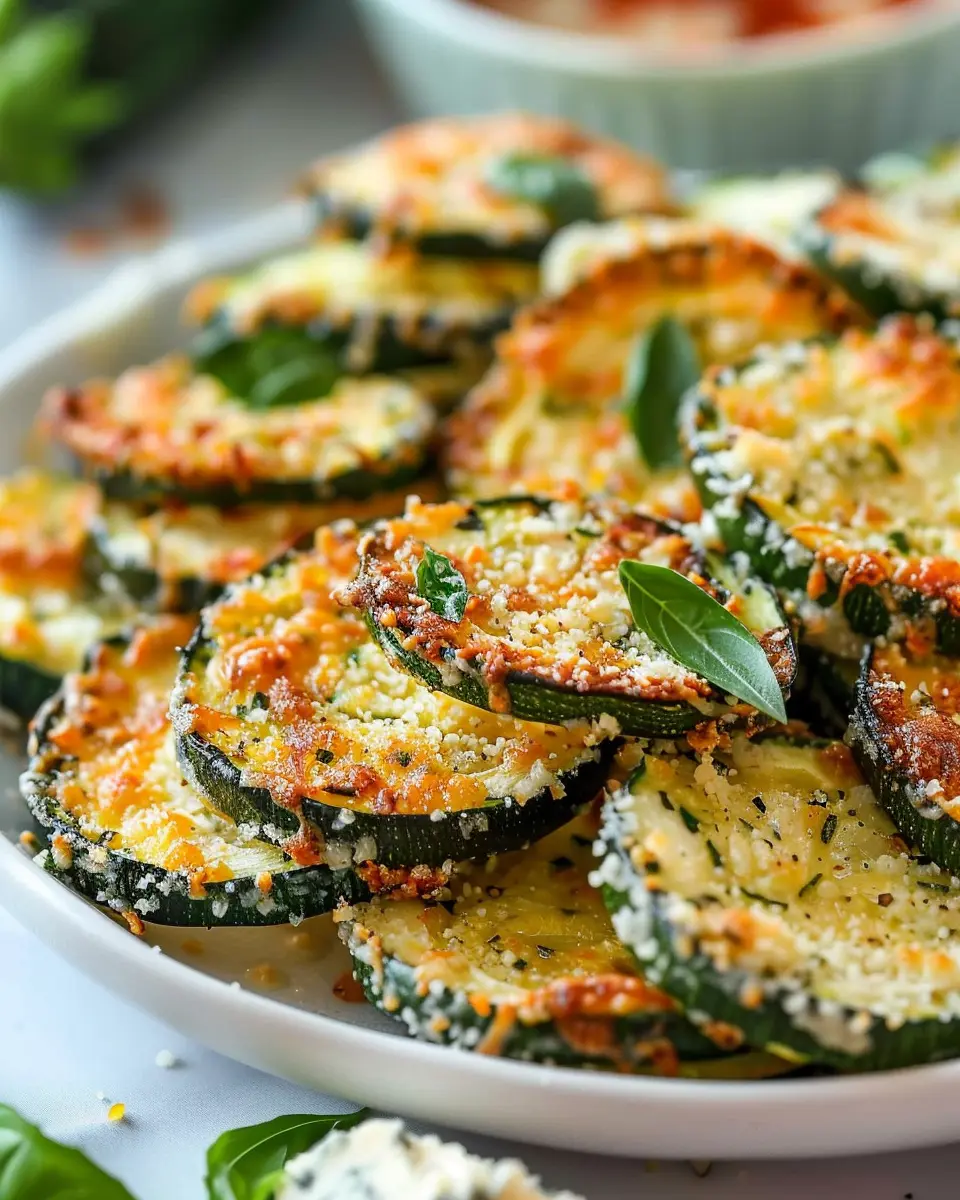 Crispy Baked Parmesan Zucchini: Easy, Guilt-Free Delights